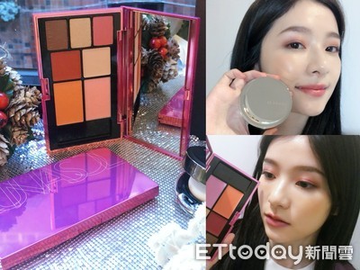 LUNASOL聖誕限定讓你「DIY彩妝組」　日本爆賣「水光氣墊粉霜」同步登場