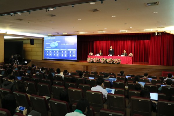 ▲鴻海法說會，董事長劉揚偉。（圖／鴻海提供）