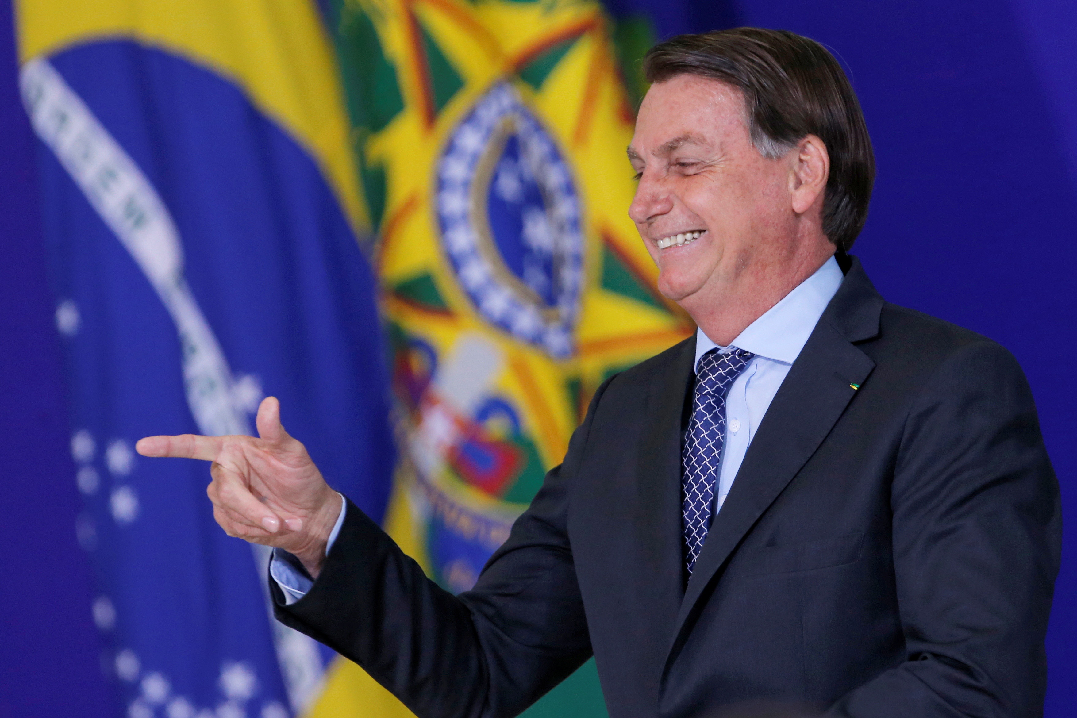 ▲▼巴西總統波索納洛（Jair Bolsonaro）。（圖／路透）