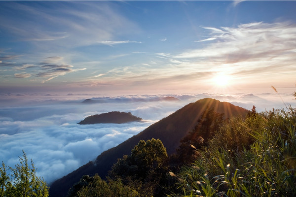 ▲▼嘉義阿里山雲海日出，阿里山曙光，阿里山迎曙光。（圖／奧丁丁提供）