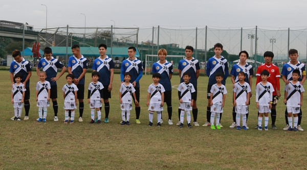 ▲▼  台乙／ACA牽手球童吸睛、日籍門將初登場　守住第三挑戰明年           。（圖／ACA俱樂部提供）