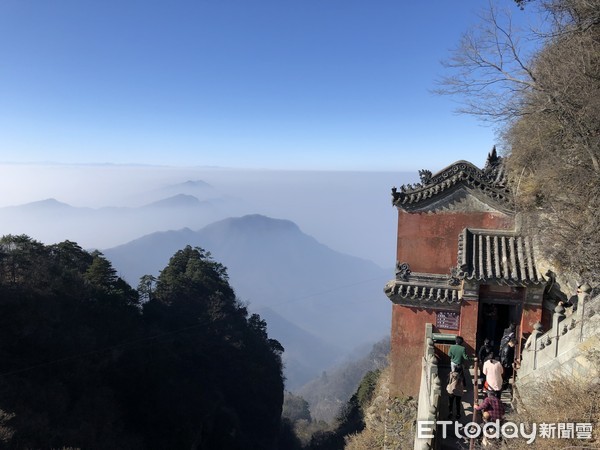 ▲武當山道教建築群採皇家建築法，因山就勢，形成天然風水寶地。（圖／記者魏有德攝）