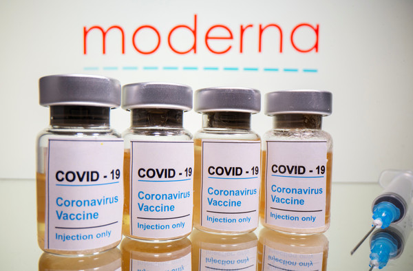 ▲▼莫德納公司（Moderna）研發的新冠疫苗。（圖／路透）