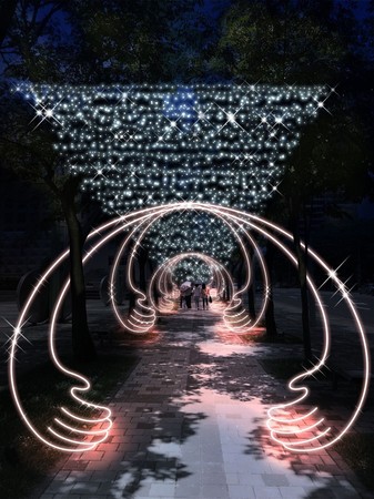 ▲「臺北最High新年城-2021跨年活動」7大藝術裝置及燈飾，將從11月28日起點燈。（圖／觀傳局提供）