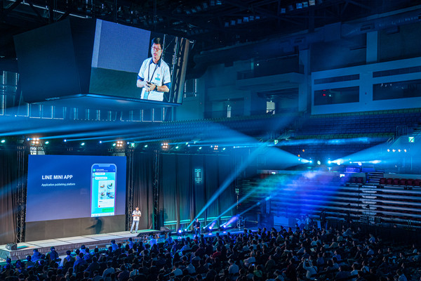 ▲「LINE TAIWAN TECHPULSE 2019」向台灣開發者進一步說明LINE的人工智慧技術、數據累積運用，以及在資安方面如何落實在台灣推出的服務上。（圖／LINE提供）