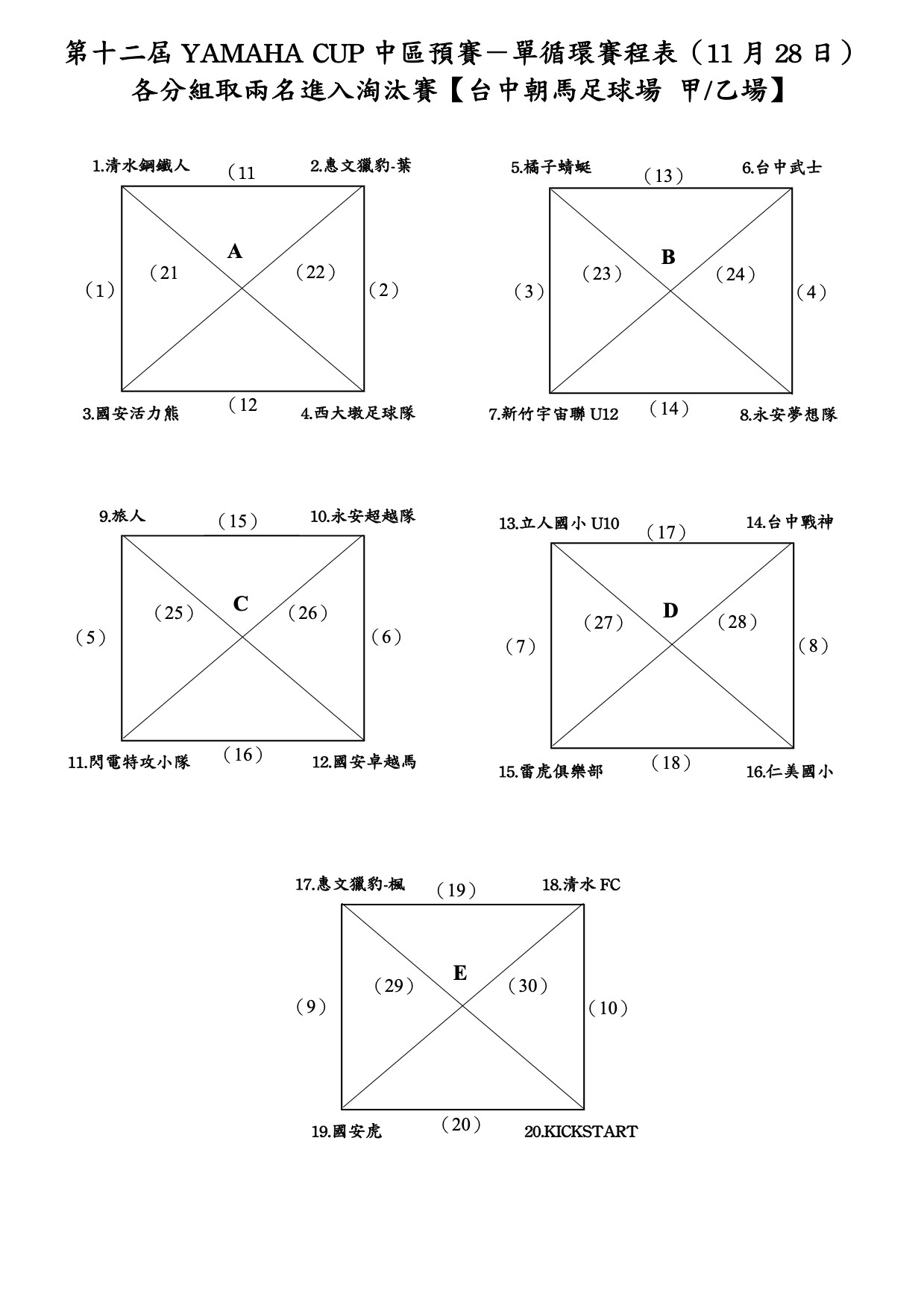 ▲▼ＹＡＭＡＨＡ ＣＵＰ台中。（圖／記者張克銘攝）