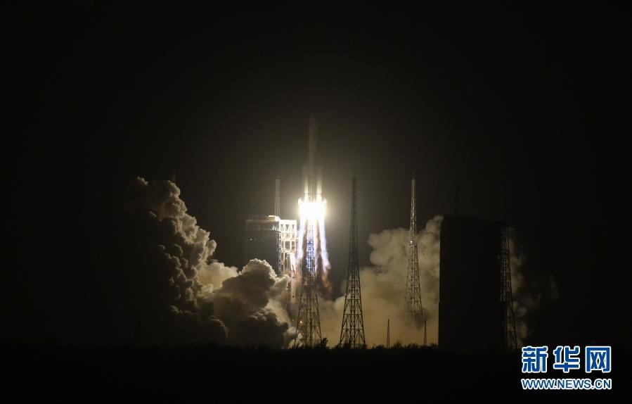 ▲▼大陸嫦娥五號今2020年11月24日凌晨四點成功發射。（圖／新華社）