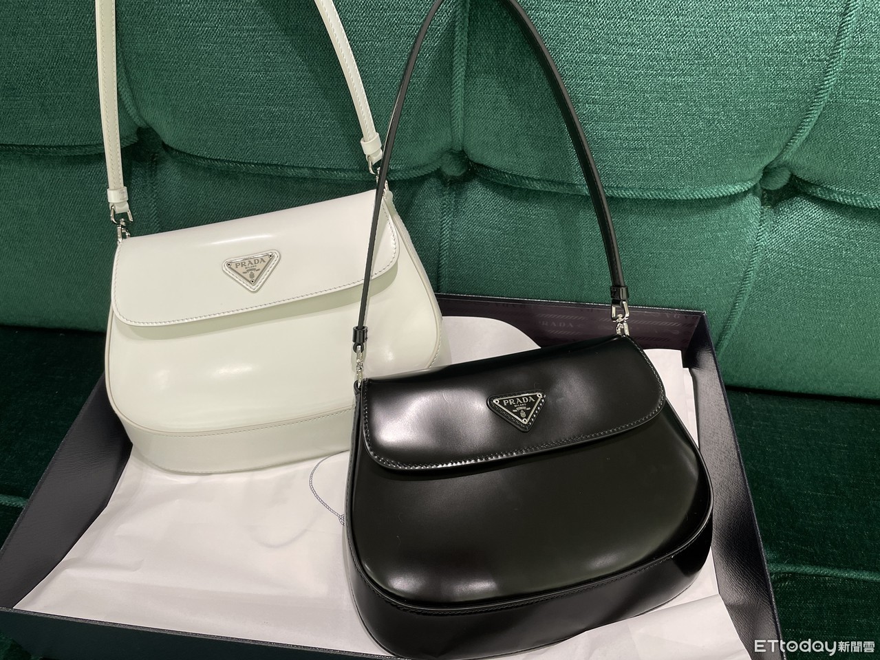 ▲Prada Cleo腋下包。（圖／記者王則絲攝）