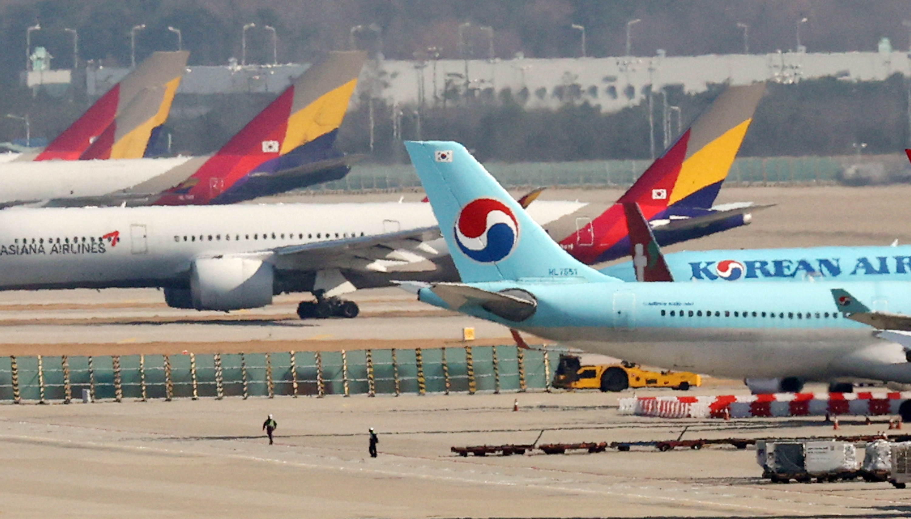 ▲▼大韓航空併購韓亞航空，受到集團內KCGI私募股權基金阻礙。（圖／達志影像）