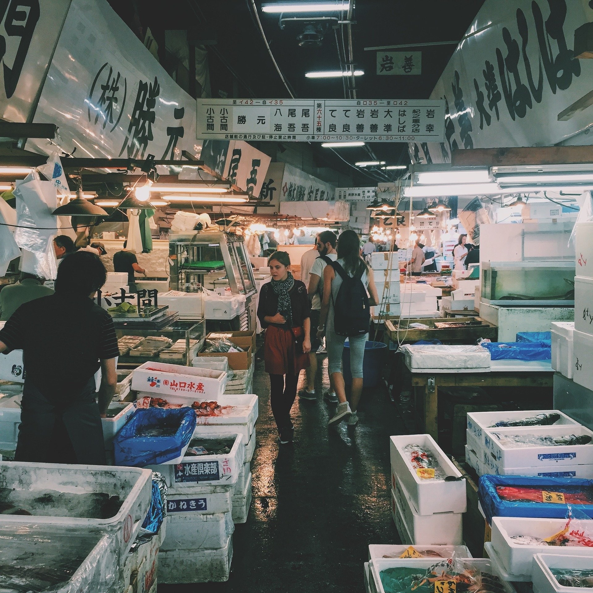 ▲▼菜市場、魚市場常常是撿便宜的好去處。（圖／取自免費圖庫Pixabay）