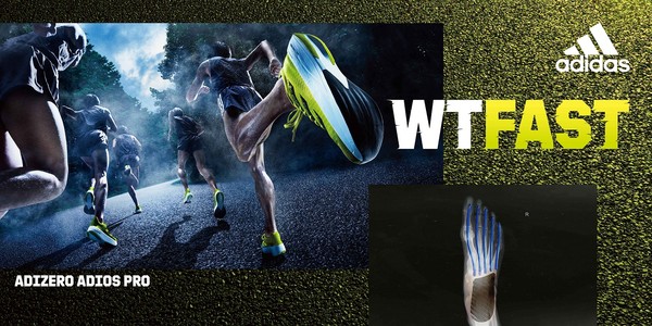 ▲最速跑鞋降臨！2020年，adidas與世界頂尖選手緊密合作，進行多次測試，隆重推出革命性長距離跑鞋adizero adios Pro。（圖／品牌提供）