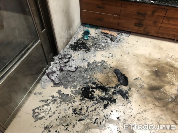 ▲▼台中大里縱火案。（圖／記者李忠憲翻攝）