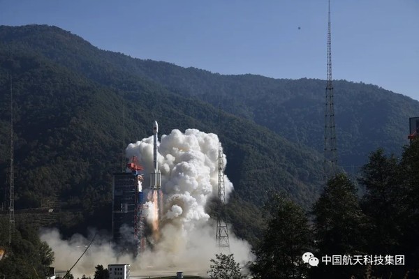 ▲▼陸「高分十四號」衛星完成發射。（圖／翻攝中國航天科技集團）