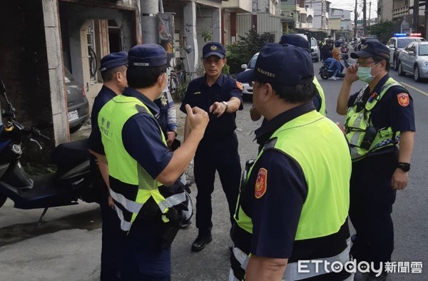 ▲屏東縣萬巒鄉兩男疑因土地鑑界起衝突，警方獲報現場處理             。（圖／民眾提供，以下同）