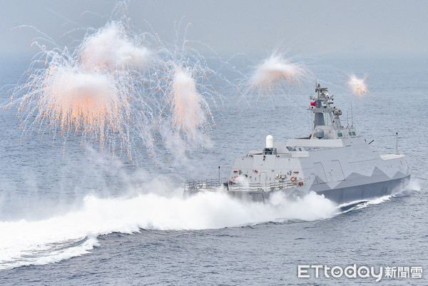 ▲▼沱江艦,舷號618,雷達匿蹤,穿浪雙體船,中華民國海軍,國防自主,國艦國造。（圖／記者李毓康攝）