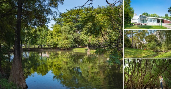 ▲▼台南巴克禮公園。（圖／《懷陞足跡》提供，以下皆同，請勿隨意翻拍以免侵權）