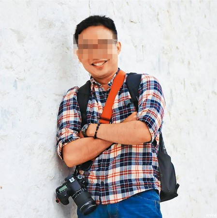 台中市政府社會局何姓督導（圖）偷吃人妻部屬，還反嗆對方丈夫。（翻攝臉書）