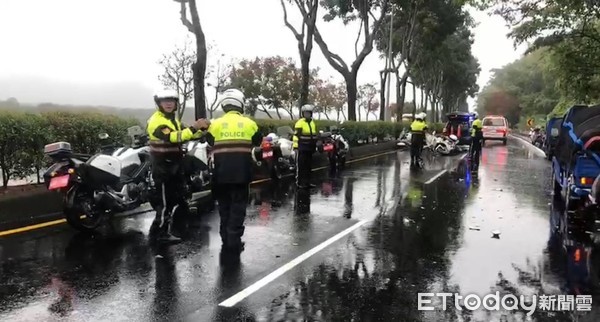 ▲▼南投交通隊員警自撞身亡。（圖／民眾提供）