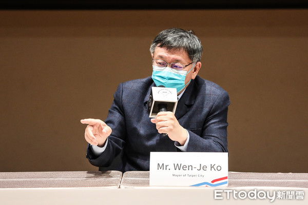 ▲台北市長柯文哲出席2025世壯運簽約記者會。（圖／記者林敬旻攝）