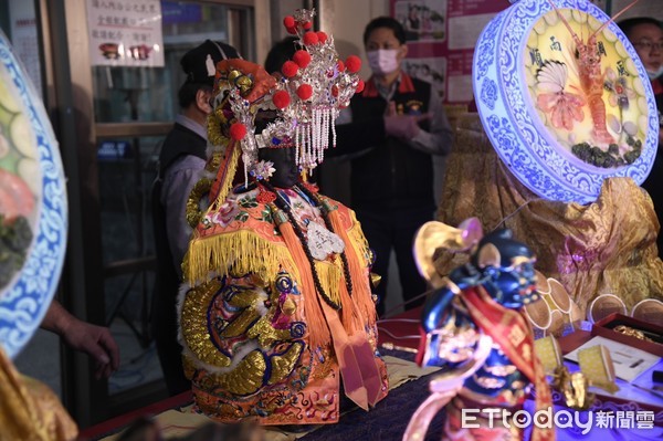 ▲▼北港朝天宮媽祖莊嚴法相。（圖／花蓮縣政府提供，下同）