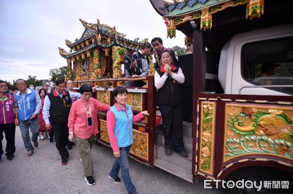 ▲▼北港朝天宮媽祖莊嚴法相。（圖／花蓮縣政府提供，下同）