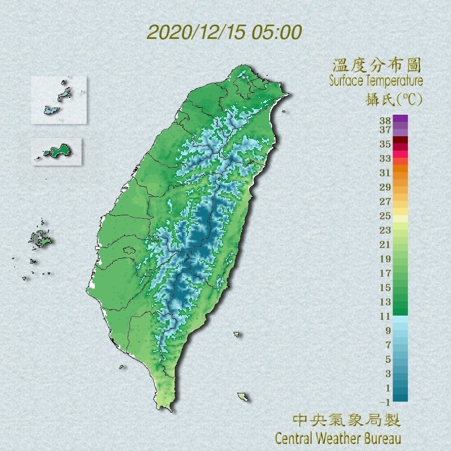 天氣圖。（圖／氣象局）