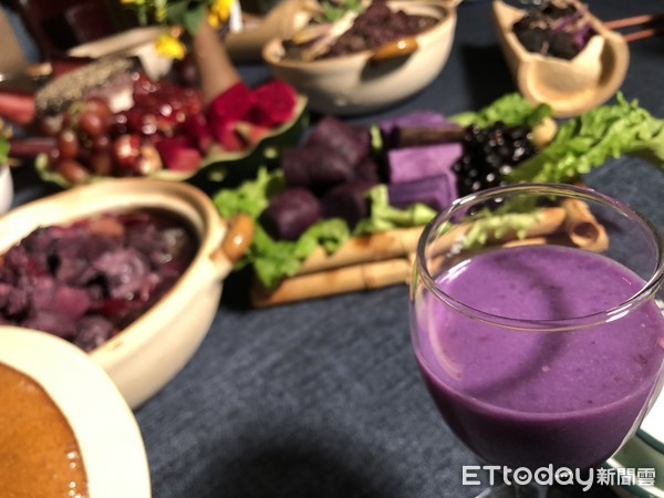 ▲墨江農產品的特色就是「紫色」的天然食材眾多。（圖／記者魏有德攝）