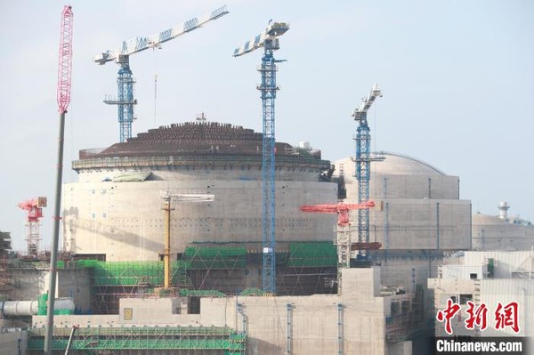 ▲陸自主三代核電技術「華龍一號」11月27日全球首個核反應堆，中核集團福清核電5號機組首次併網成功。（圖／翻攝中新網）