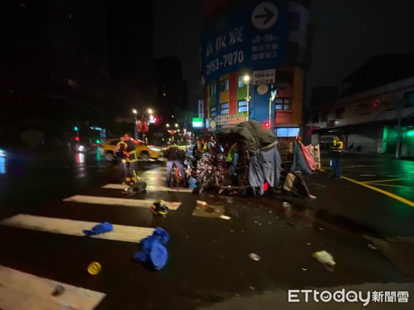 ▲▼新北車禍。（圖／記者陳以昇翻攝）