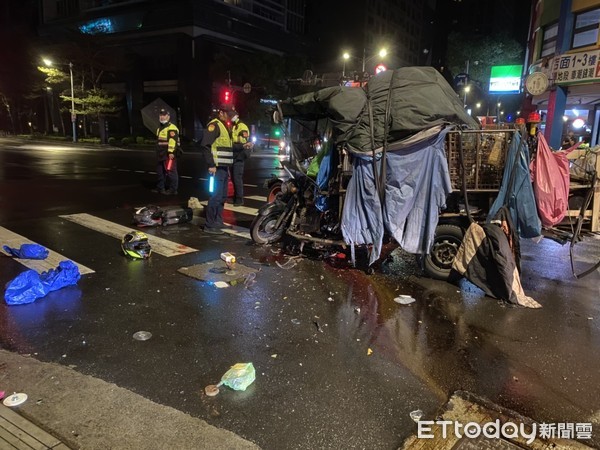 ▲▼新北車禍。（圖／記者陳以昇翻攝）