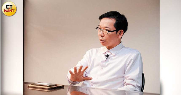 凱羿因內控問題被證交所打入全額交割股，股價大跌；新任董事長蔡謀賦在內憂外患中扛起重責。（圖／馬景平攝）