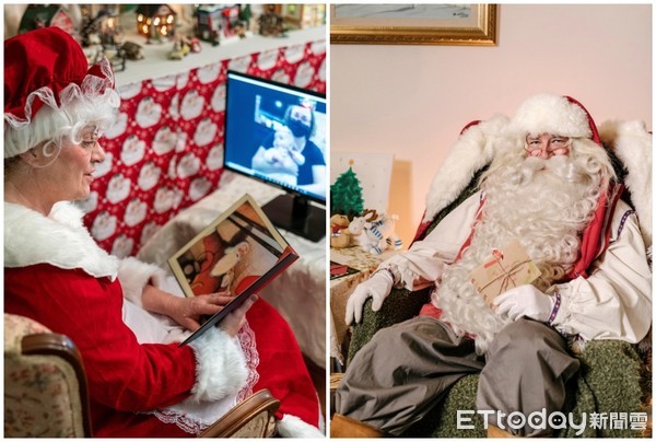 ▲Airbnb與聖誕老人們攜手合作，透過線上體驗，即使窩在家中，也能感受聖誕節的暖心魔力。（圖／Airbnb提供）