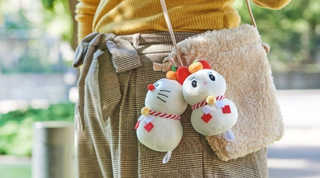 ▲哆啦A夢鏡餅娃娃。（圖／翻攝自shop.post.japanpost.jp）