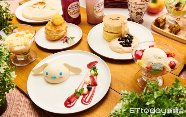 ▲12月壽星遊樂區免費玩　Hello Kitty蘋果村超萌新菜讓人拍不停。（圖／Hello Kitty蘋果村提供）