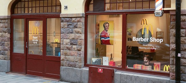 ▲▼麥當勞首家理髮廳在瑞典開幕。（圖／翻攝自瑞典麥當勞官網）