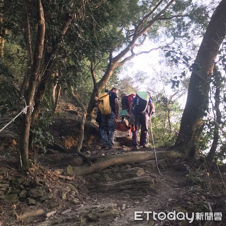 ▲屏東縣政府消防局北大武山、白賓山救援             。（圖／記者陳崑福翻攝，以下同）