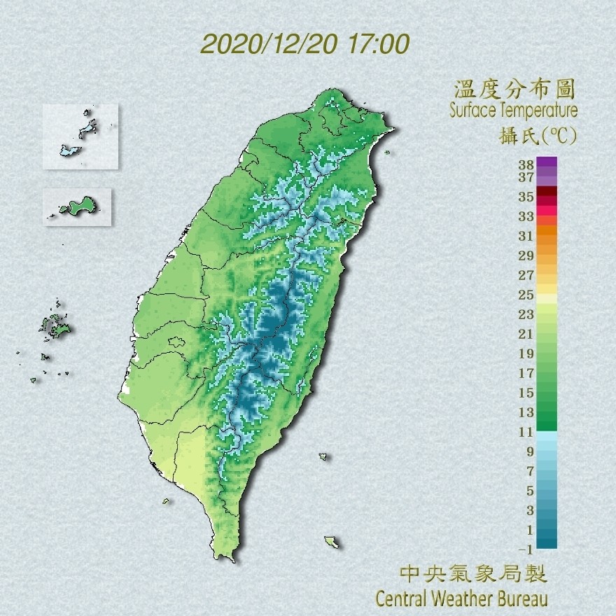 ▲▼氣象局氣溫、雨量雷達圖。（圖／氣象局提供）