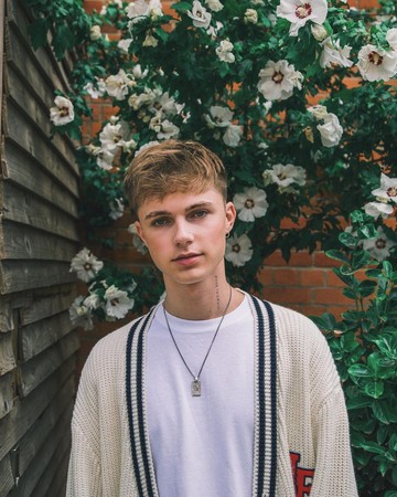 ▲▼西洋歌壇小鮮肉HRVY。（圖／翻攝自IG／hrvy）