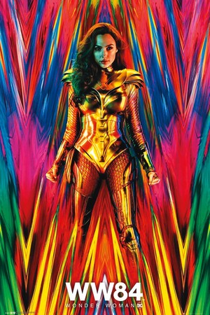 《神力女超人1984》電影海報。