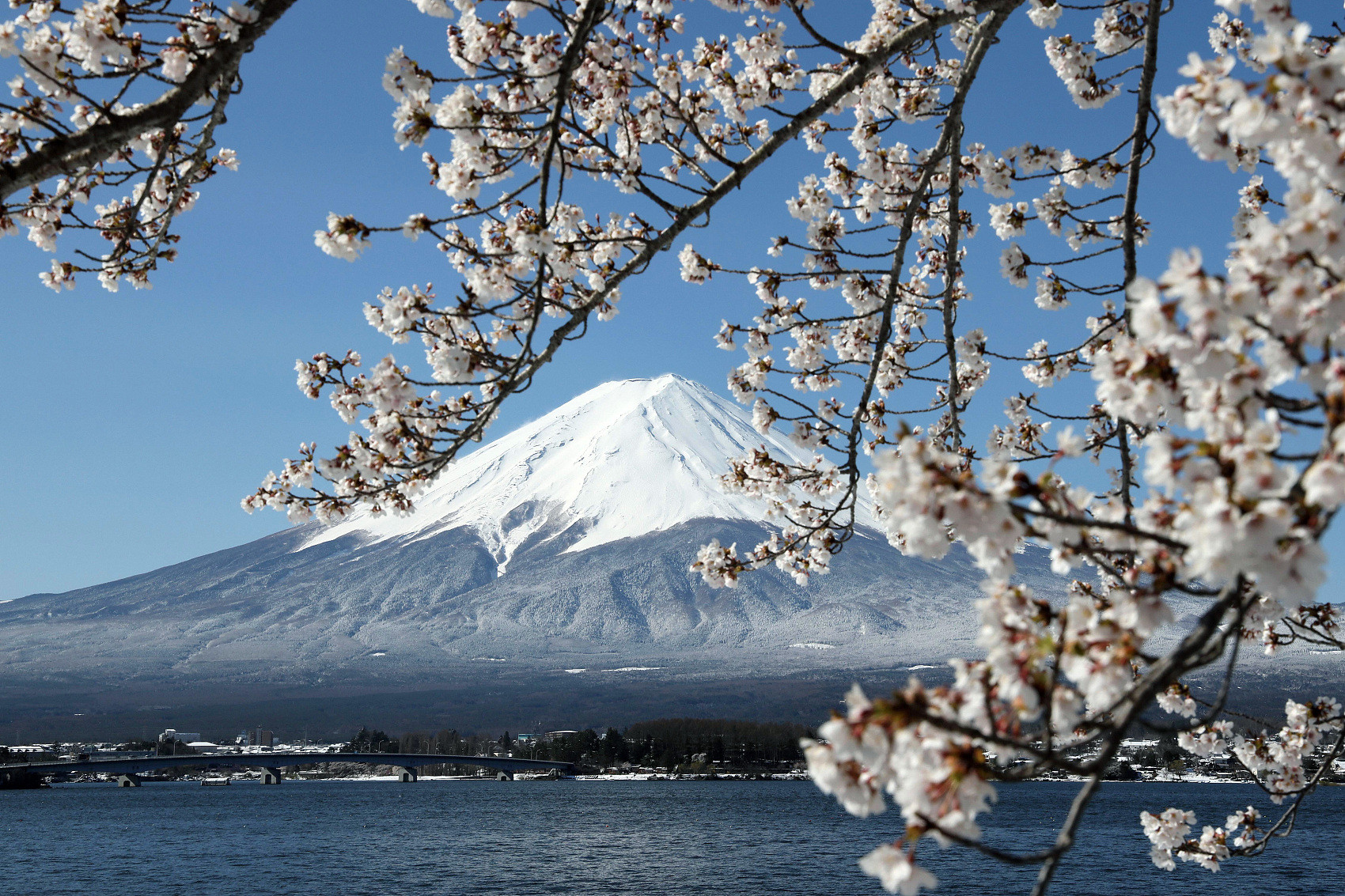 ▲▼往年入冬後富士山頂總是積上一層厚厚的冠雪。（圖／CFP）