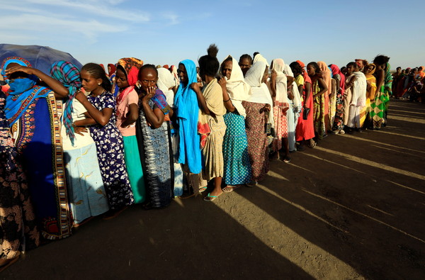 ▲衣索比亞北部提格雷州（Tigray）動盪，民眾流離失所，逃往鄰國蘇丹。（圖／路透）