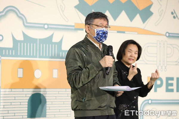 ▲台北市長柯文哲出席就職六周年記者會。（圖／記者林敬旻攝）