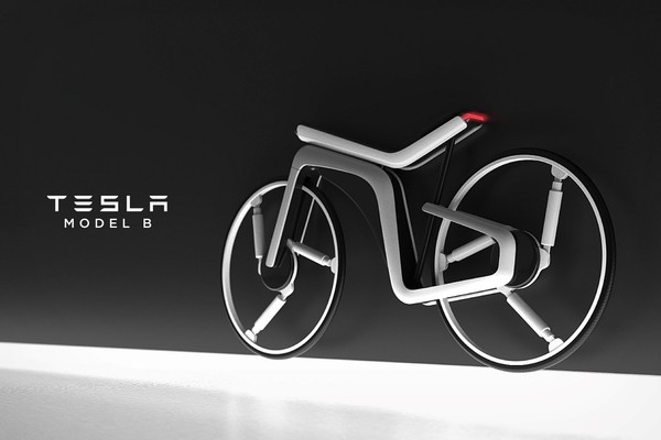 特斯拉電動自行車Model B　絕美外型搭配自駕科技網友敲碗問：哪裡買（圖／翻攝自特斯拉）
