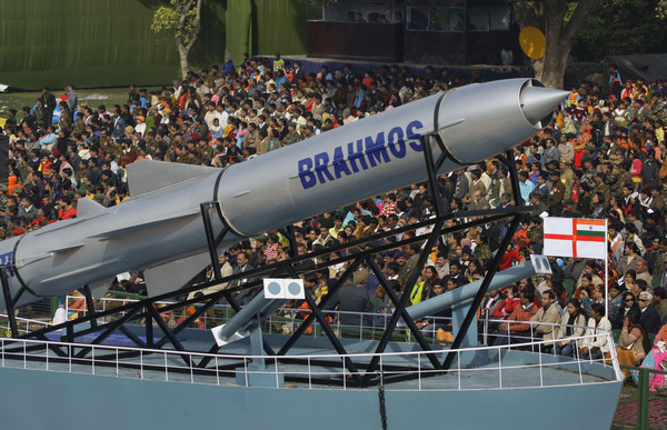 ▲▼ 布拉莫斯（BrahMos）超音速巡弋飛彈。（圖／達志影像／美聯社）