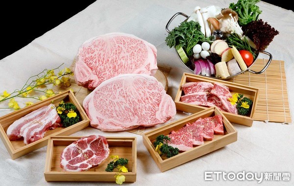 ▲和牛燒肉吃到飽988元起　本格燒肉12/30開幕「4人同行8折」。（圖／築間餐飲集團提供）