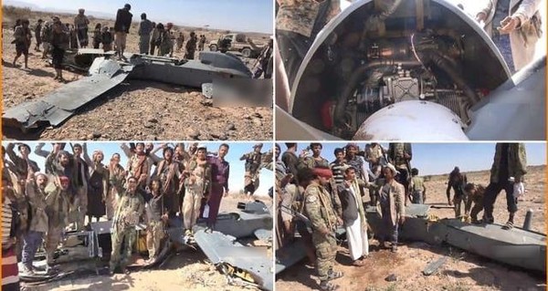 ▲沙烏地阿拉伯的彩虹4型無人機，被胡塞軍擊毀。（圖／擷取自fighterjetsworld）