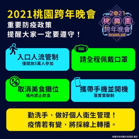 ▲跨年晚會防疫懶人包。（圖／翻攝自Facebook、資料照）