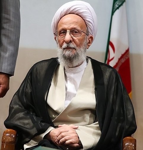 ▲▼伊朗極端保守主義者梅斯巴赫-雅茲迪（Ayatollah Mohammad Taghi Mesbah-Yazdi）逝世。（圖／翻攝自推特「@KarbalaTimes」）