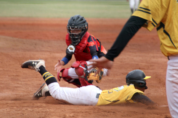 ▲東石擊敗大成拿下二連勝，東石高中楊祥禾單場3安4打點。（圖／學生棒聯提供）