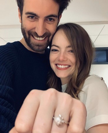 ▲艾瑪史東與戴夫麥卡里據傳在2020年5月已經結婚。（圖／翻攝自Instagram）